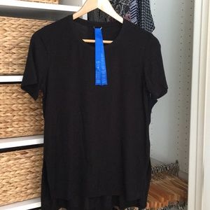 Kit & Ace Black Short Sleeve Top